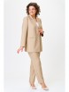 Брючный костюм артикул: 1262 бежевый от Кокетка и К - вид 14