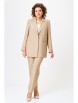Брючный костюм артикул: 1262 бежевый от Кокетка и К - вид 8