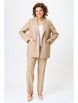 Брючный костюм артикул: 1262 бежевый от Кокетка и К - вид 10