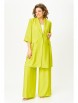 Брючный костюм артикул: 1281 лаймовый от Кокетка и К - вид 1
