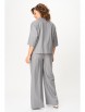 Брючный костюм артикул: 1300 серый от Кокетка и К - вид 2