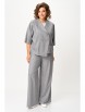 Брючный костюм артикул: 1300 серый от Кокетка и К - вид 7