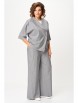 Брючный костюм артикул: 1300 серый от Кокетка и К - вид 10