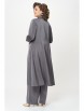 Брючный костюм артикул: 1511 серый от Кокетка и К - вид 2