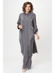 Брючный костюм артикул: 1511 серый от Кокетка и К - вид 12