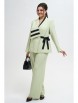 Брючный костюм артикул: 2280 салатовый от AlaniCollection - вид 8