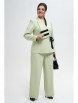 Брючный костюм артикул: 2280 салатовый от AlaniCollection - вид 1