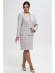Юбочный костюм артикул: 2284 клетка от AlaniCollection - вид 4