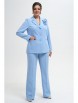 Брючный костюм артикул: 2143 голубой от AlaniCollection - вид 6