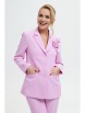Брючный костюм артикул: 2143 розовый от AlaniCollection - вид 4
