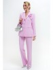 Брючный костюм артикул: 2143 розовый от AlaniCollection - вид 7