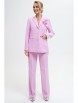 Брючный костюм артикул: 2143 розовый от AlaniCollection - вид 9