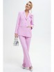 Брючный костюм артикул: 2143 розовый от AlaniCollection - вид 1