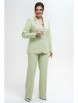 Брючный костюм артикул: 2293 салатовый от AlaniCollection - вид 4