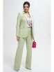 Брючный костюм артикул: 2293 салатовый от AlaniCollection - вид 1