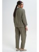 Брючный костюм артикул: 2287 хаки от AlaniCollection - вид 2