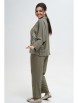 Брючный костюм артикул: 2287 хаки от AlaniCollection - вид 5