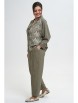 Брючный костюм артикул: 2287 хаки от AlaniCollection - вид 8