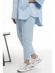 Брючный костюм артикул: 2332 голубой от AlaniCollection - вид 13