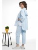 Брючный костюм артикул: 2332 голубой от AlaniCollection - вид 9