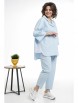 Брючный костюм артикул: 2332 голубой от AlaniCollection - вид 10