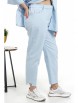 Брючный костюм артикул: 2332 голубой от AlaniCollection - вид 11