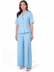 Брючный костюм артикул: 2334 голубой от AlaniCollection - вид 10