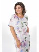 Нарядное платье артикул: 2352 молоко+цветы от AlaniCollection - вид 3
