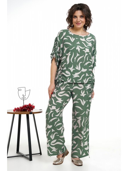 2321 зеленый+молоко