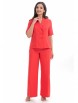 Брючный костюм артикул: 2334 коралл от AlaniCollection - вид 7