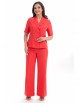 Брючный костюм артикул: 2334 коралл от AlaniCollection - вид 8