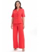 Брючный костюм артикул: 2334 коралл от AlaniCollection - вид 1