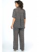 Брючный костюм артикул: 2325 принт веточки от AlaniCollection - вид 2