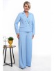 Брючный костюм артикул: 2042 голубой от AlaniCollection - вид 5