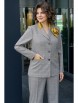 Брючный костюм артикул: 2410 серый, горчица от AlaniCollection - вид 6