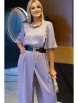 Брючный костюм артикул: 2430 лаванда от AlaniCollection - вид 3