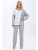 Брючный костюм артикул: 2447 серый от AlaniCollection - вид 7