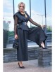 Брючный костюм артикул: 2435 черный от AlaniCollection - вид 15