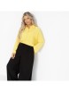 Блузка артикул: Создала себя сама (желтая) от CHARUTTI - вид 4