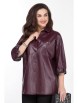 Блузка артикул: 1794 бордовый от TEZA - вид 3