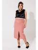 Юбка артикул: 1317 розово-персиковый от Anelli - вид 2