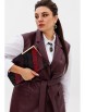 Жилет артикул: 1502.1 цвет портвейна роял от Anelli - вид 3