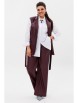 Жилет артикул: 1502.1 цвет портвейна роял от Anelli - вид 8