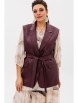 Жилет артикул: 1502.1 цвет портвейна роял от Anelli - вид 1