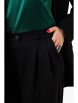 Брючный костюм артикул: 1217 черный кролик от Anelli - вид 9