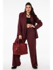 Брючный костюм артикул: 1311 эстетика рубина от Anelli - вид 1