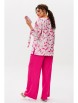 Брючный костюм артикул: 1536 маджента от Anelli - вид 9