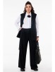 Брючный костюм артикул: 1501 цвет ночи от Anelli - вид 1