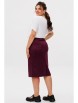 Юбка артикул: 1684 томный каберне от Anelli - вид 3