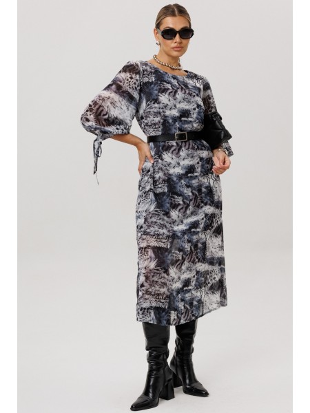 1733 леопардовый серый